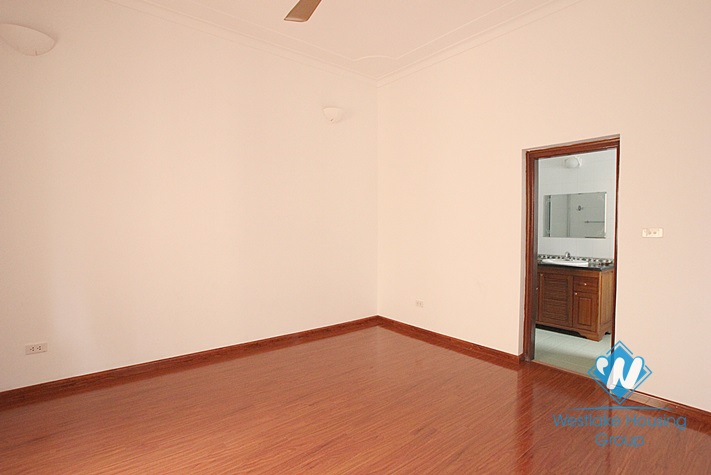 Four bedrooms house available for lease in Tay Ho district,  Hanoi